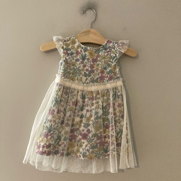 Hanna Andersson Other - $23 ADD ON hanna andersson floral tulle dress 2T Zara Rylee + Cru Mini Boden